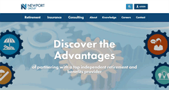 Desktop Screenshot of newportgroup.com